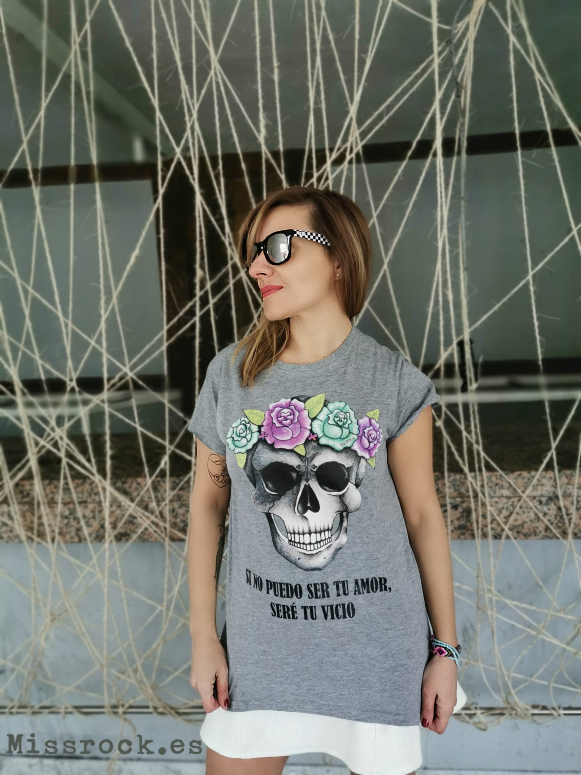 Si no puedo tu amor, seré tu vicio - MissRock, Camisetas Rockeras