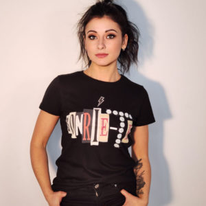 Camiseta entallada SONRÍE-TE